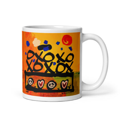 "Hugs & Kisses" mug